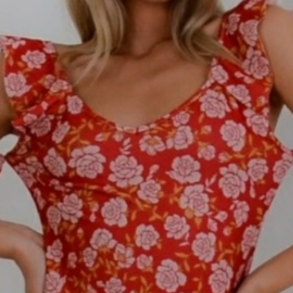 CLEARANCE Bodycon Mini Dress Tie Back ADORABLE. - Picture 8 of 8